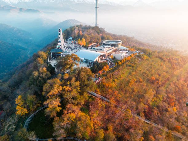 Panoramic view from Kok Tobe Hill
